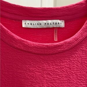 English  Factory Short sleeve Dress Size Small/Fits  Up To size Medium NWOT